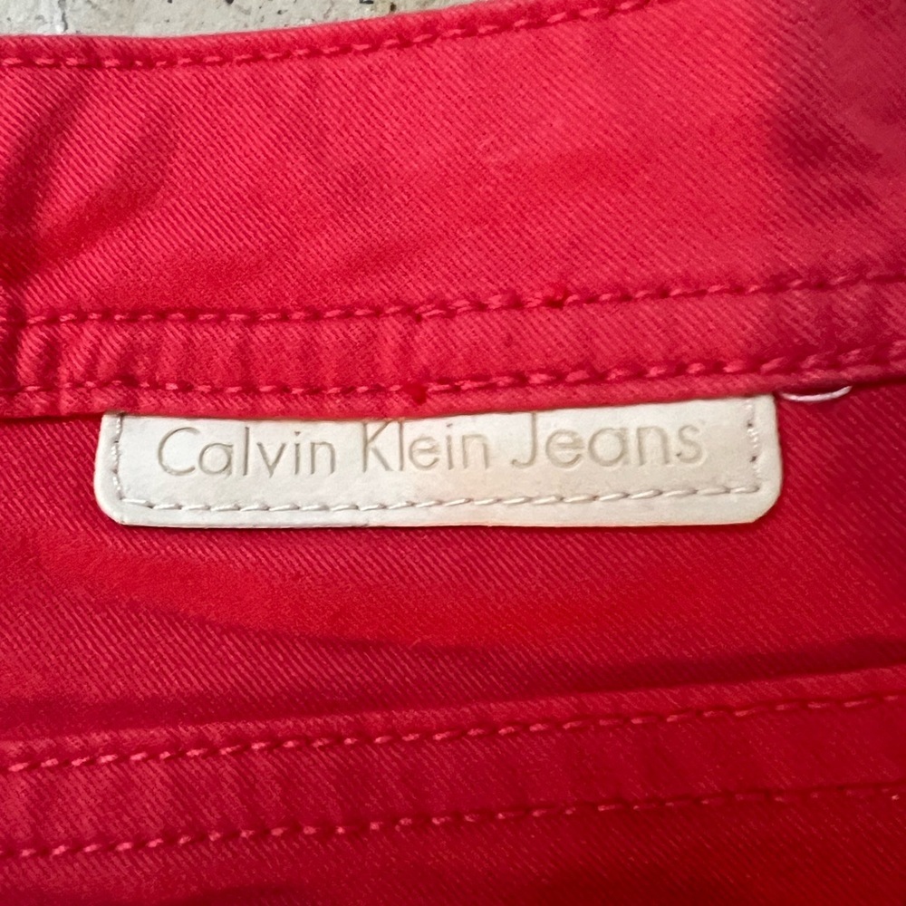 NWT Calvin Klein Skinny Cropped Jeans Size 8 - Picture 7 of 9